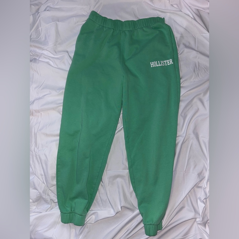 Hollister Green Jogger Pants